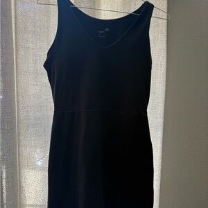 GAP Black Athletic Dress with shorts under